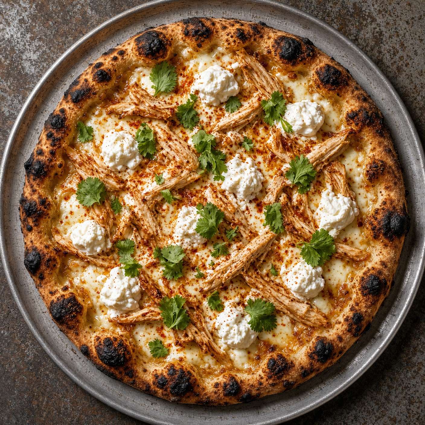 Pizza Pepperoni + Pollo